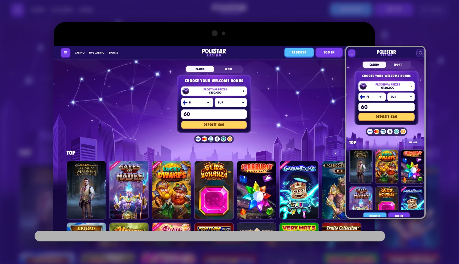 Polestar Casino lobby